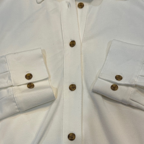 Tristan Classic Ivory Button-Down Shirt - Picture 4 of 7
